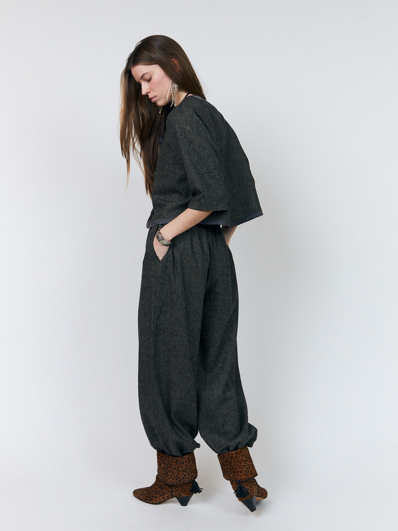 View product 'Lollys Laundry Trousers Brown' Lollys Laundry Trousers Brown