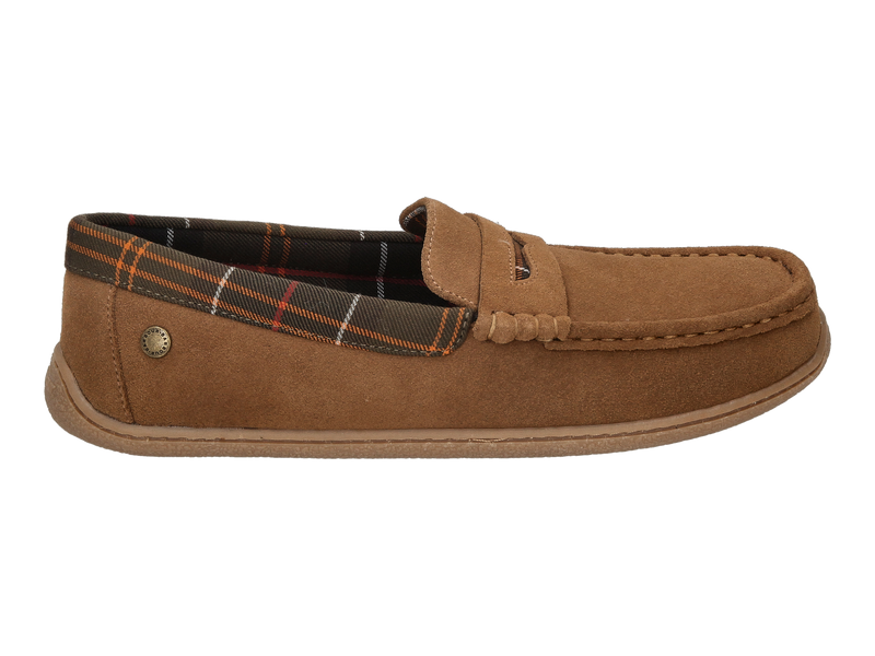 Voir le produit 'Barbour Pantoufles Camel' (en anglais) Barbour Pantoufles Camel