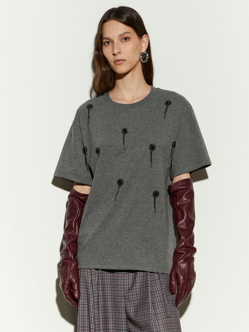Isabelle Blanche T-shirts Gray