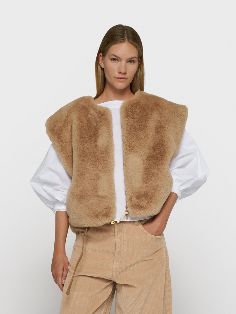 Bekijk product '10 Days Bodywarmers Beige' 10 Days Bodywarmers Beige