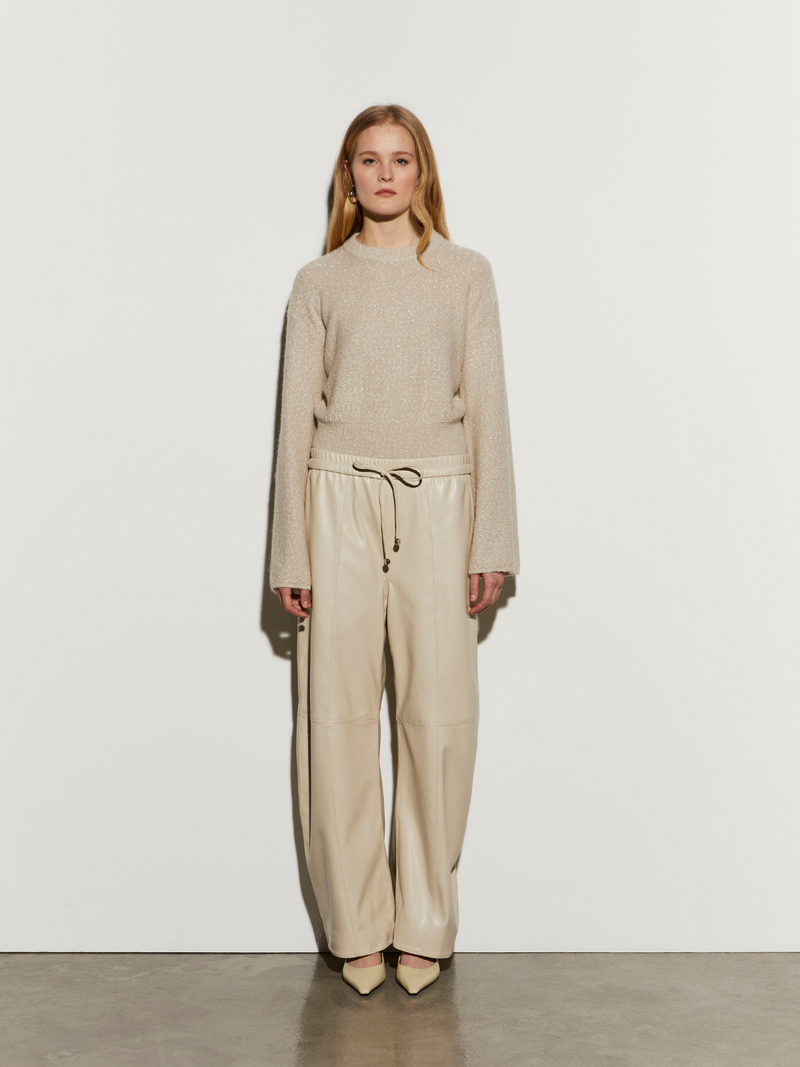 Isabelle Blanche Trousers Beige