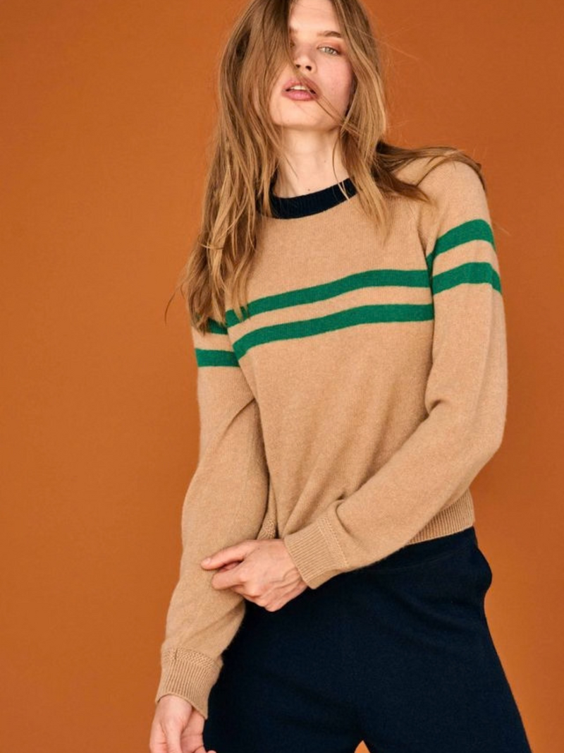 Bekijk product 'Jumper 1234 Truien Bruin' Jumper 1234 Truien Bruin