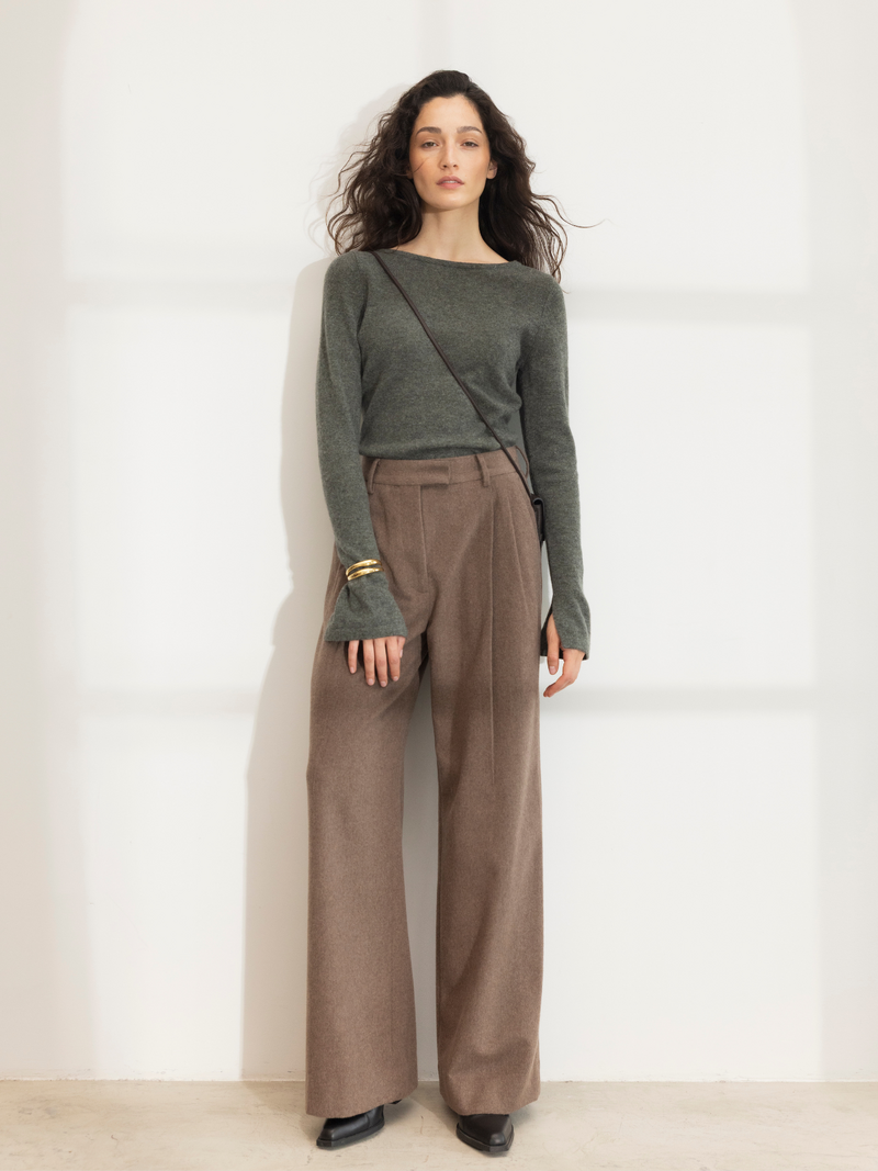 Bekijk product 'Camilla Pihl Broeken Taupe' Camilla Pihl Broeken Taupe
