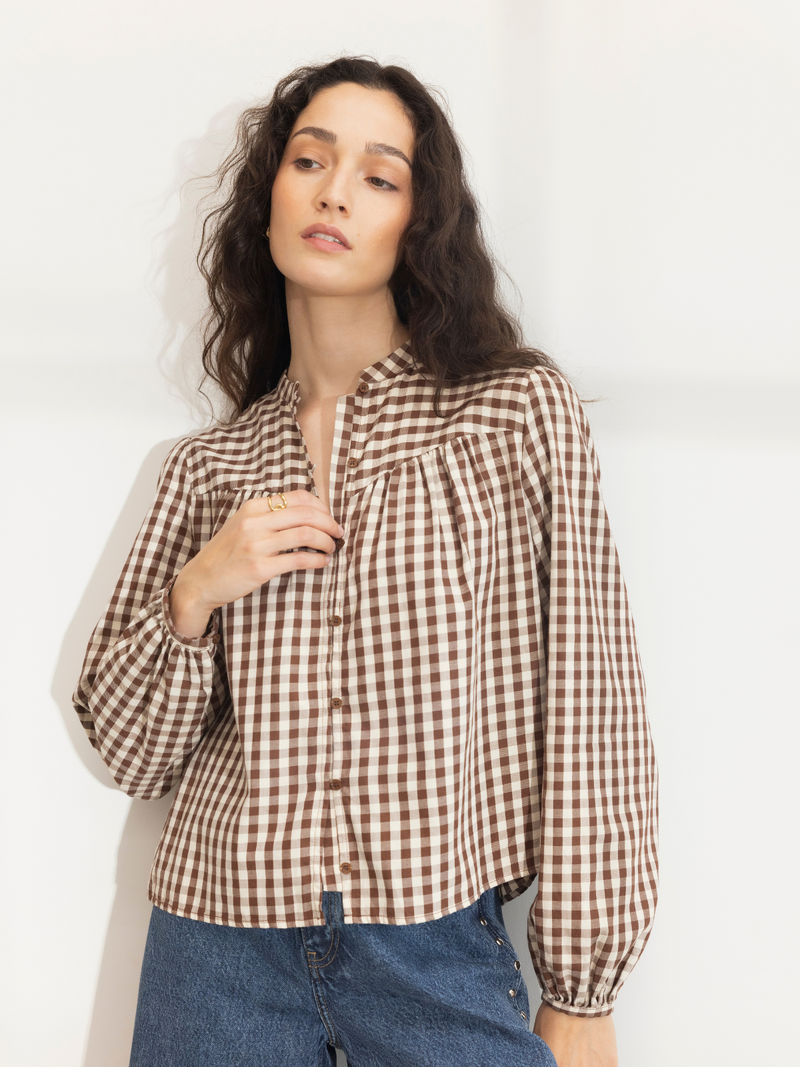 Voir le produit 'Camilla Pihl Blouses Brun' (en anglais) Camilla Pihl Blouses Brun