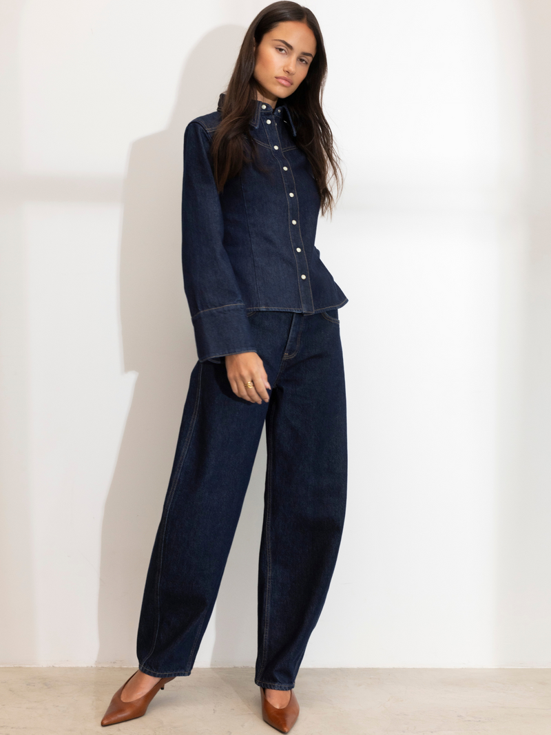 Voir le produit 'Camilla Pihl Pantalons Bleu' (en anglais) Camilla Pihl Pantalons Bleu