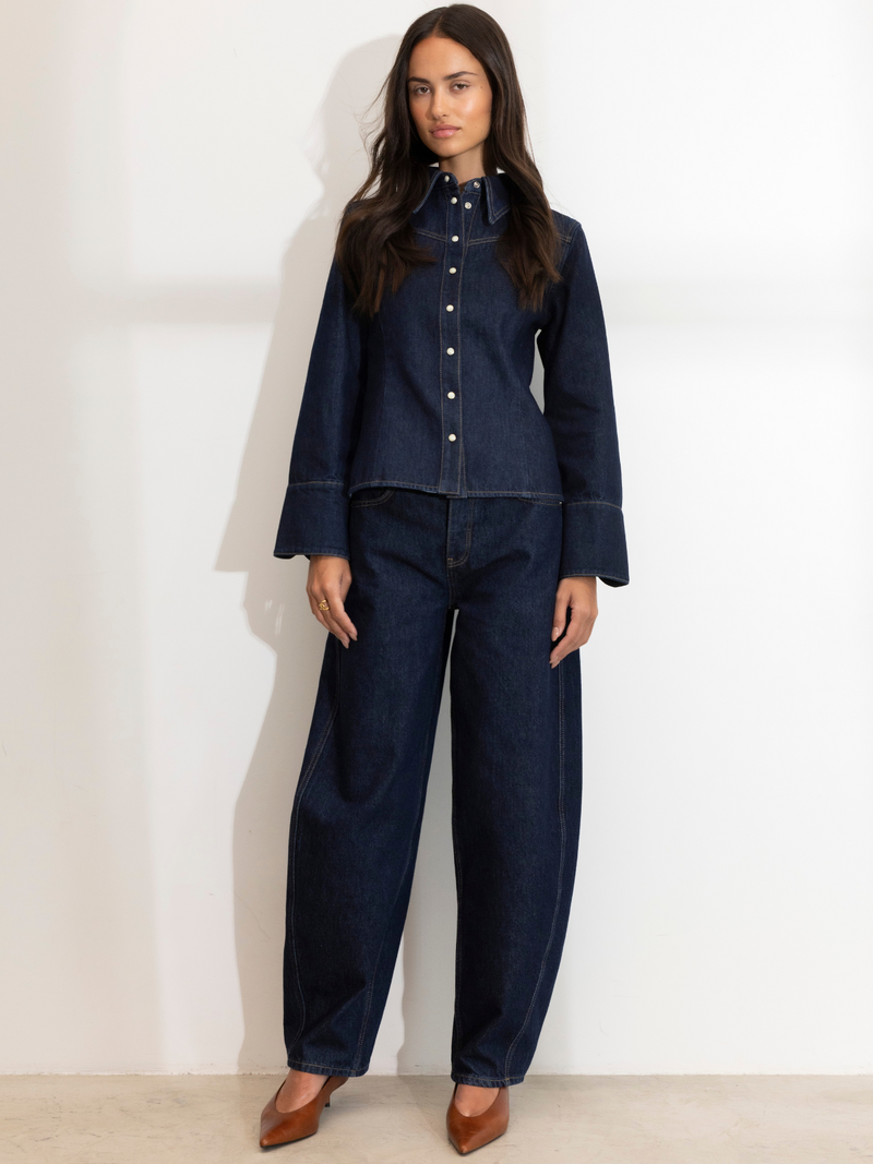 Voir le produit 'Camilla Pihl Pantalons Bleu' (en anglais) Camilla Pihl Pantalons Bleu