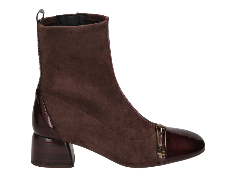 Hispanitas Boot With Heel Bordeaux