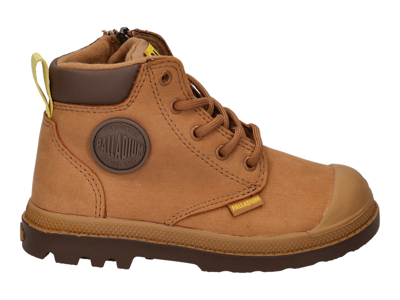 Voir le produit 'Palladium Bottines Camel' (en anglais) Palladium Bottines Camel