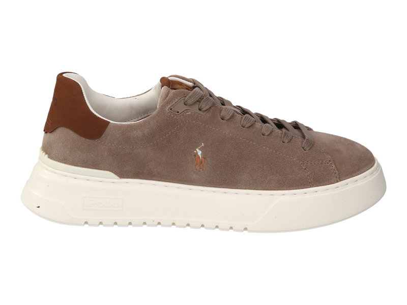 Voir le produit 'Polo Ralph Lauren Baskets Taupe' (en anglais) Polo Ralph Lauren Baskets Taupe