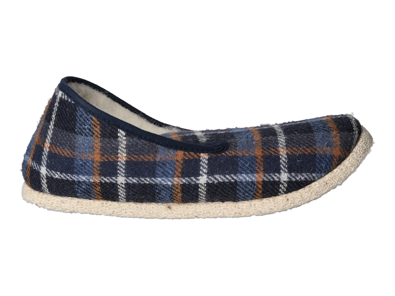 L'atelier Charentaises Pantoffels Blauw