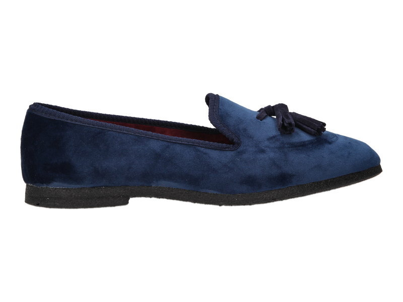 L'atelier Charentaises Pantoffels Blauw