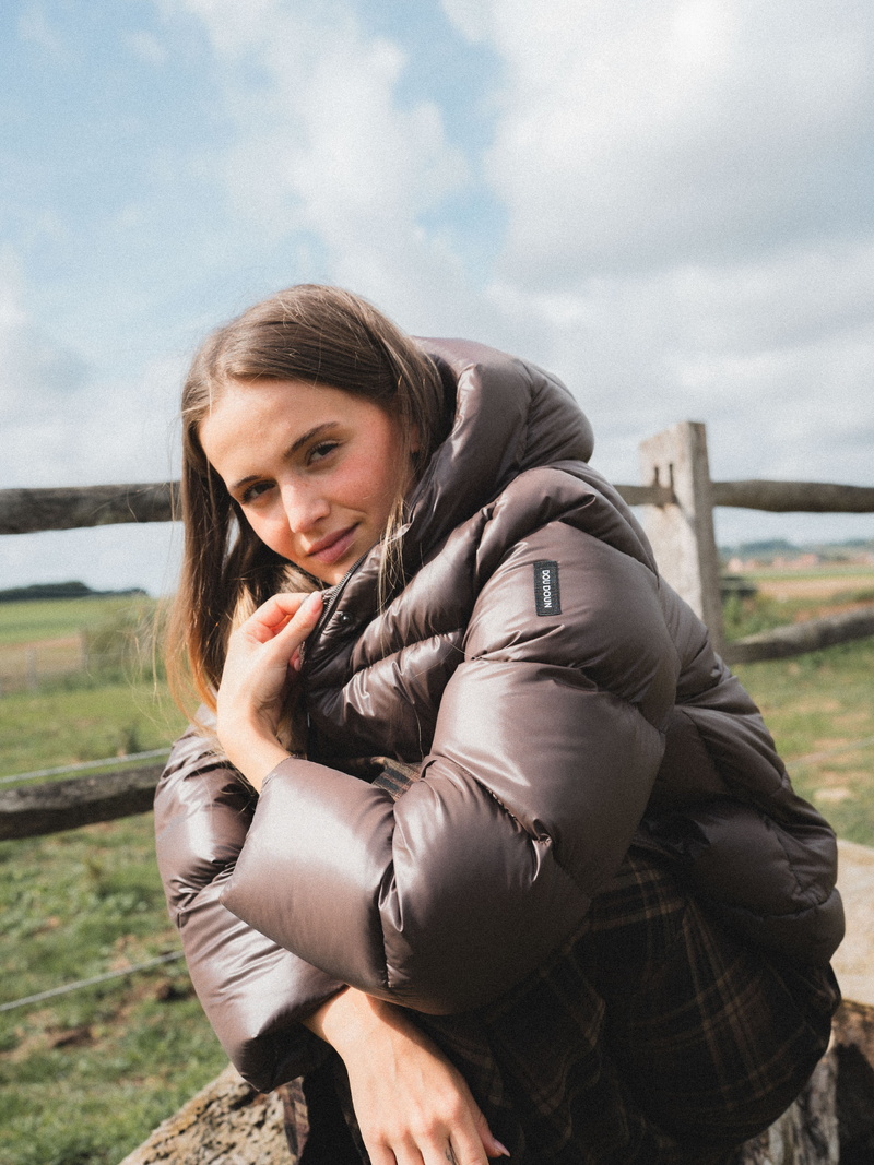 Dou Doun Jackets Brown