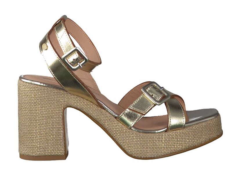 Fred De La Bretoniere Sandales Or