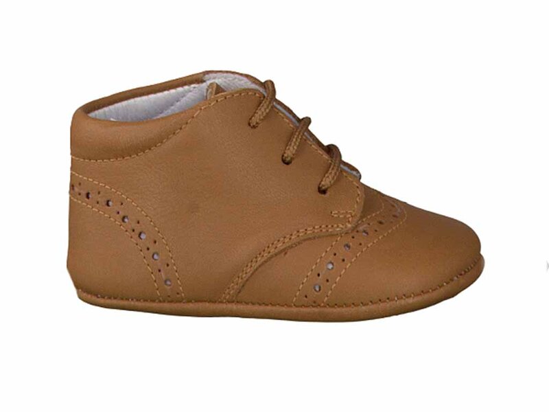 Beberlis Veterschoenen Cognac