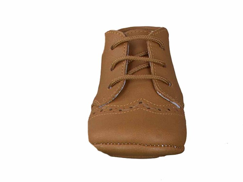 Beberlis Lace Shoes Cognac