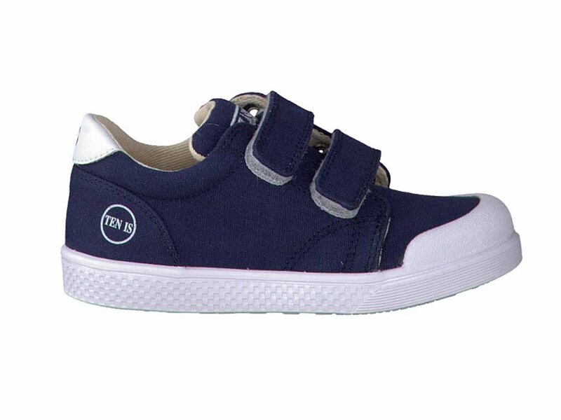 Ten Is Chaussures à Velcro Bleu